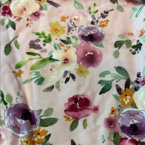 Cheeky Plum Floral Kids Pajama Set - Purple and Pink NWOT!! - Picture 3 of 3